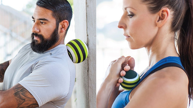 TriggerPoint 2.6" Foam Massage Ball 2.6" | $11 | AmazonTriggerPoint Extra Firm 2.6" Foam Massage Ball | $16 | AmazonTriggerPoint 5" Foam Massage Ball | $20 | Amazon